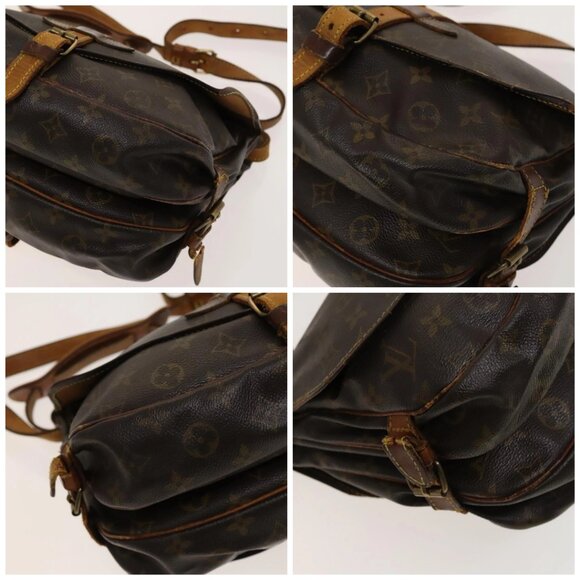 LOUIS VUITTON Monogram Saumur 30 Shoulder Bag - Picture 16 of 16